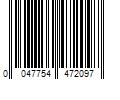 Barcode Image for UPC code 0047754472097