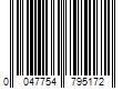 Barcode Image for UPC code 0047754795172