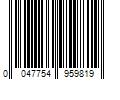 Barcode Image for UPC code 0047754959819