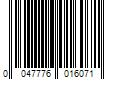 Barcode Image for UPC code 0047776016071