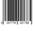 Barcode Image for UPC code 0047776021785