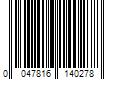 Barcode Image for UPC code 0047816140278