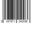 Barcode Image for UPC code 0047871240036