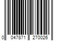 Barcode Image for UPC code 0047871270026