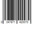 Barcode Image for UPC code 0047871420070