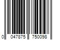 Barcode Image for UPC code 0047875750098