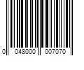 Barcode Image for UPC code 0048000007070