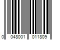 Barcode Image for UPC code 0048001011809