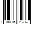 Barcode Image for UPC code 0048001204362