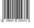 Barcode Image for UPC code 0048001204379