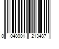 Barcode Image for UPC code 0048001213487