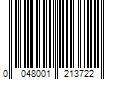 Barcode Image for UPC code 0048001213722