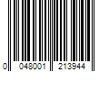 Barcode Image for UPC code 0048001213944