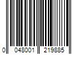 Barcode Image for UPC code 0048001219885