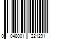 Barcode Image for UPC code 0048001221291