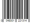 Barcode Image for UPC code 0048001221314