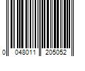 Barcode Image for UPC code 0048011205052