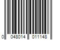 Barcode Image for UPC code 0048014011148