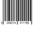 Barcode Image for UPC code 0048014011155