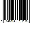 Barcode Image for UPC code 0048014011216