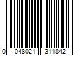 Barcode Image for UPC code 0048021311842