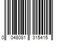 Barcode Image for UPC code 0048081315415