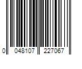 Barcode Image for UPC code 0048107227067