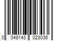 Barcode Image for UPC code 0048143023036