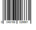 Barcode Image for UPC code 0048168026661