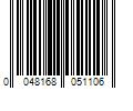 Barcode Image for UPC code 0048168051106