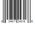 Barcode Image for UPC code 004817243186