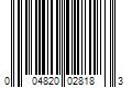 Barcode Image for UPC code 004820028183