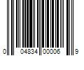 Barcode Image for UPC code 004834000069