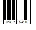 Barcode Image for UPC code 0048374572006