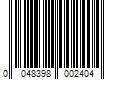 Barcode Image for UPC code 0048398002404