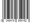 Barcode Image for UPC code 0048419654162