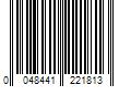 Barcode Image for UPC code 0048441221813