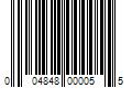 Barcode Image for UPC code 004848000055