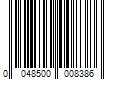 Barcode Image for UPC code 0048500008386