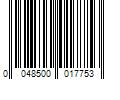 Barcode Image for UPC code 0048500017753