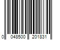 Barcode Image for UPC code 0048500201831