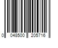 Barcode Image for UPC code 0048500205716