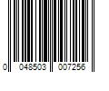 Barcode Image for UPC code 0048503007256