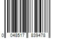 Barcode Image for UPC code 0048517839478