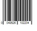 Barcode Image for UPC code 0048526102204