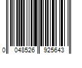 Barcode Image for UPC code 0048526925643