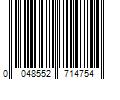 Barcode Image for UPC code 0048552714754