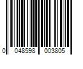 Barcode Image for UPC code 0048598003805