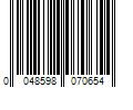 Barcode Image for UPC code 0048598070654