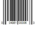 Barcode Image for UPC code 004861000063